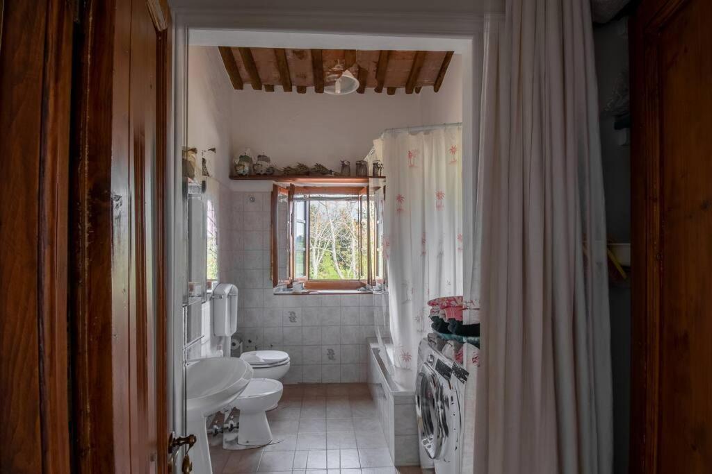 Appartamento Con Vista Panoramica In Chianti 산 도니노 외부 사진